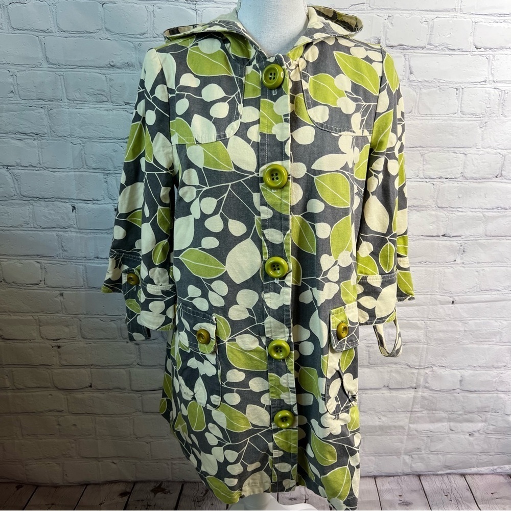 IVU Jane Green Leaf Coat Large